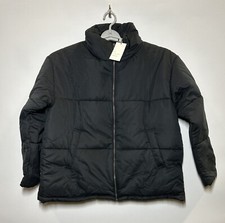 A New Day Womens' Puffer Jacket - Black L