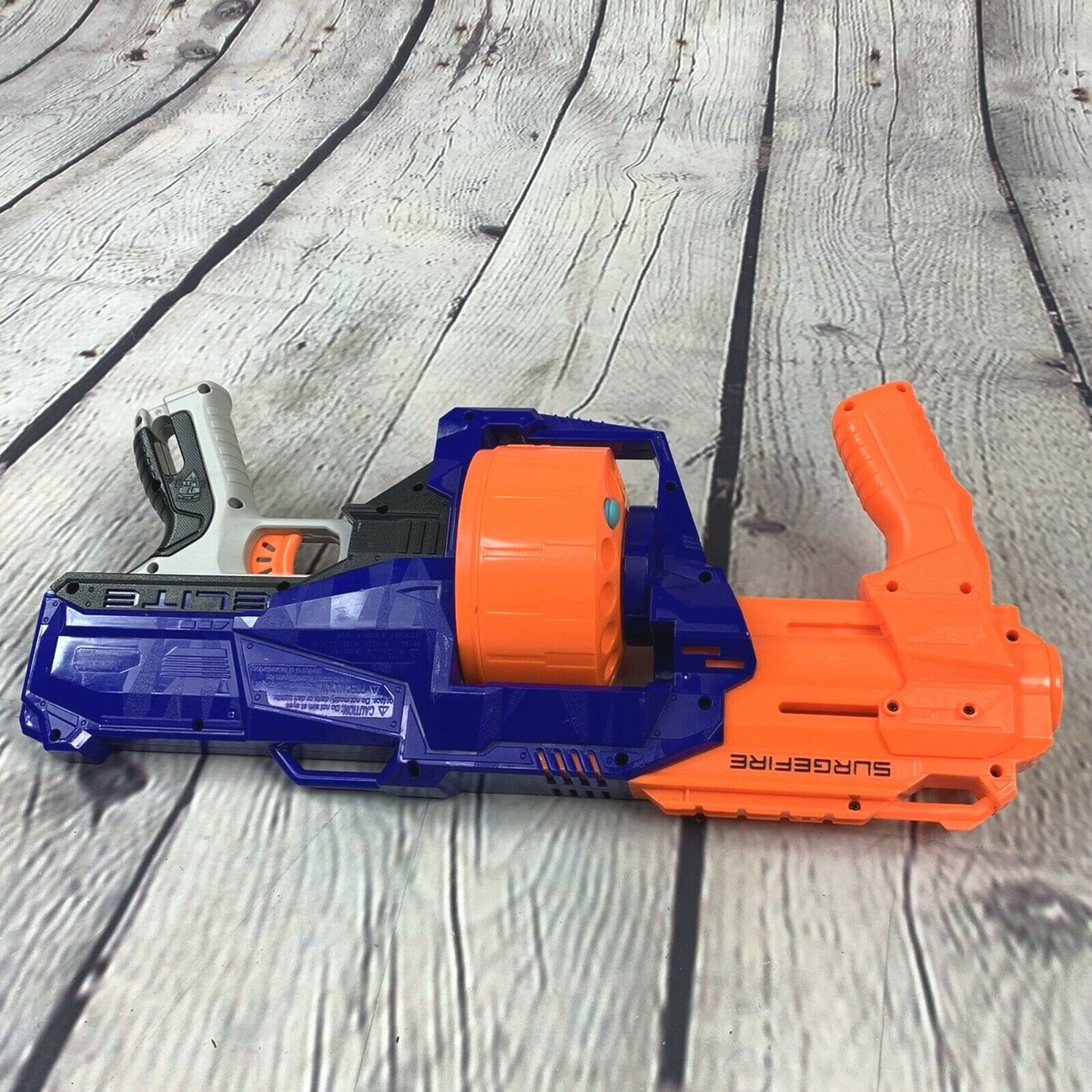 Nerf Surgefire Elite Gun 2016 Hasbro Revolving Drum Working