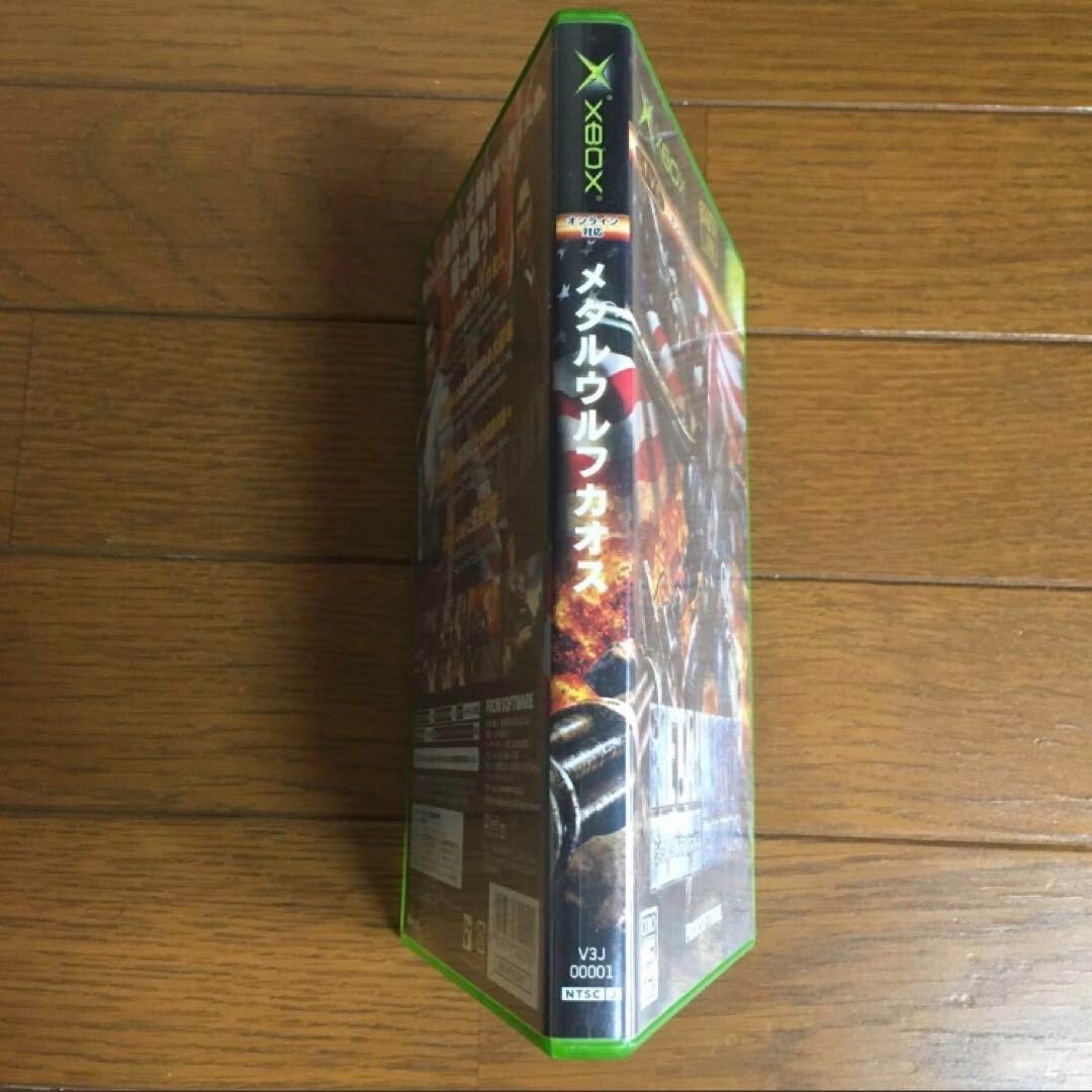 L WOLF CHAOS【中古美品・xbox北米版】 Metal Wolf Chaos Xbox Japan Import Complete Edition Japan