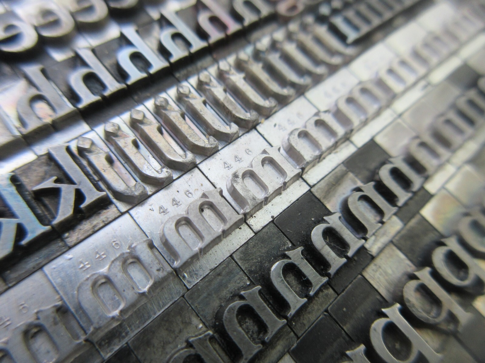 Letterpress Lead Type 24 Pt. Goudy Bold ATF 446 B92 eBay