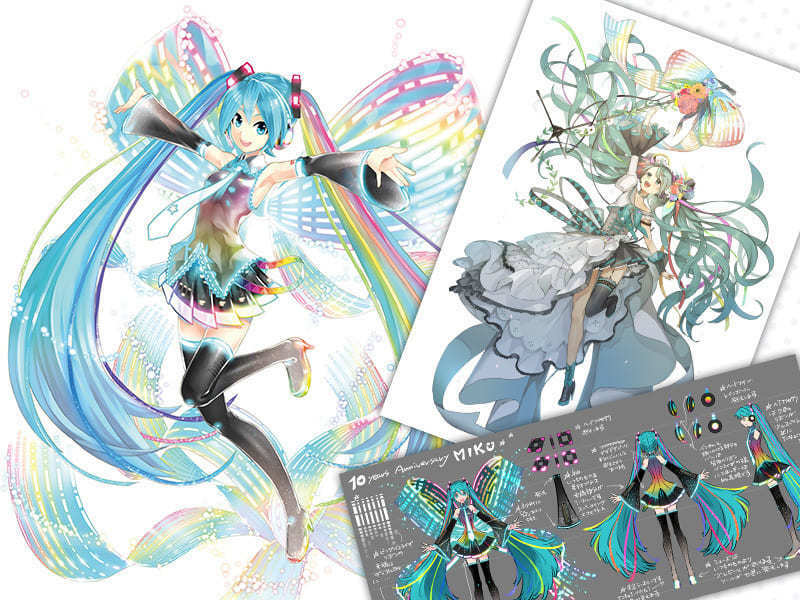 10th Anniversary Ver Memorial Box set Hatsune Miku1/7 figure