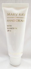 Mary Kay Satin Hands HAND CREAM Sunscreen SPF 4 Rich Soft Moisture 3 oz/85g New