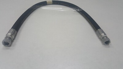 3/4'' x 72'' 2-Wire 3,125 PSI Hydraulic Hose Assembly with Female JIC Swivels 3/4