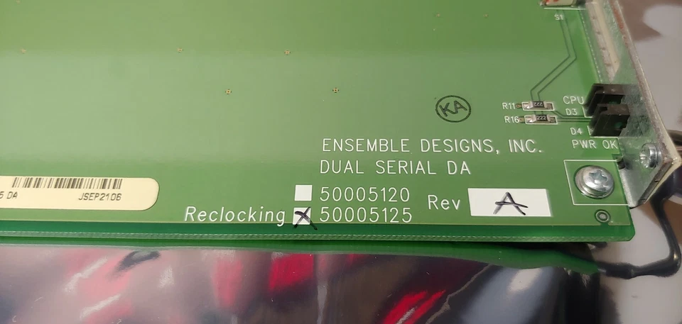 Ensemble Designs 5125 Dual Reclock Digital DA Card - Image 3 of 4