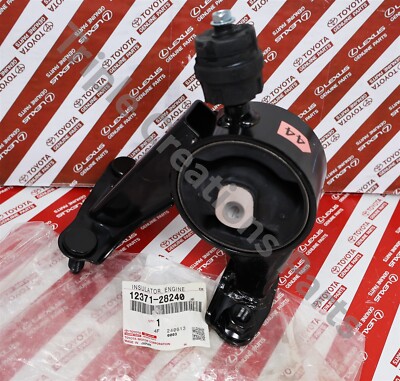 TOYOTA GENUINE OEM 12371-28240 INSULATOR, ENGINE MOUNTING, REAR 1237128240
