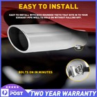 <!--F#f_0-->8.5inch Universal Inlet/Outlet Car Exhaust Muffler Pipe Stainless Steel Round<!--F/-->