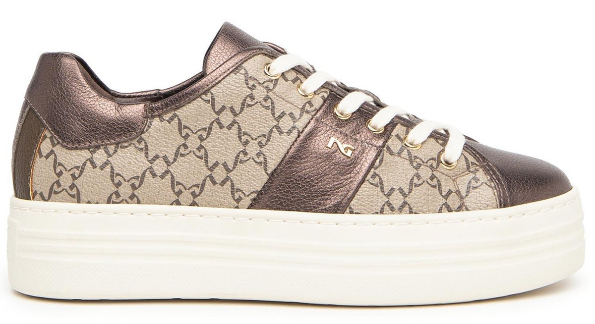 Sneakers Uomo Scarpe Nero Giardini Spuntate Sneakers