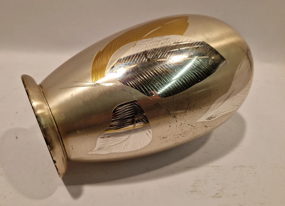 F2-AH WMF IKORA SILVER PLATED VERSILBERT VASE METALL BLUMENVASE 25cm - Bild 3 von 4