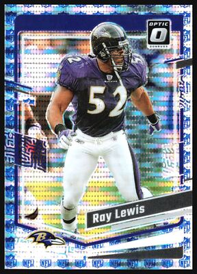 2023 Donruss Optic Ray Lewis NFL Shield Prizm /32 #17