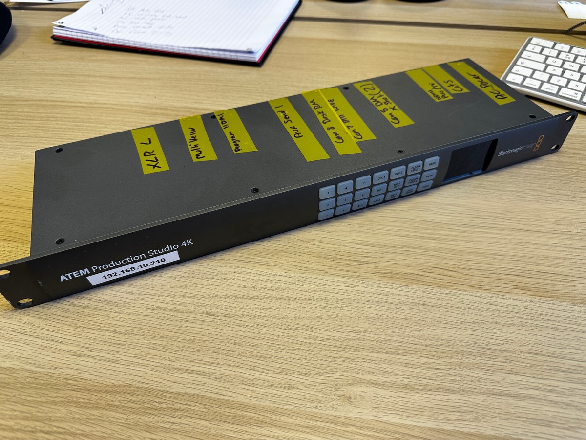 Blackmagic ATEM 4 M/E Constellation 4K Plus | RCB Logic Ltd