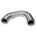 Tubo de aluminio sin aislar 203mm 10m  *