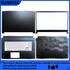 New Case for MSI Katana GF76 MS-17L1 LCD Back Cover/Bezel/Palmrest/Bottom Case