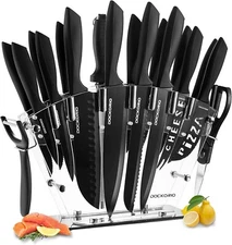 Juego Set De Cuchillos Para Cocina 19 Piezas Profesional Acero Inoxidable Chef