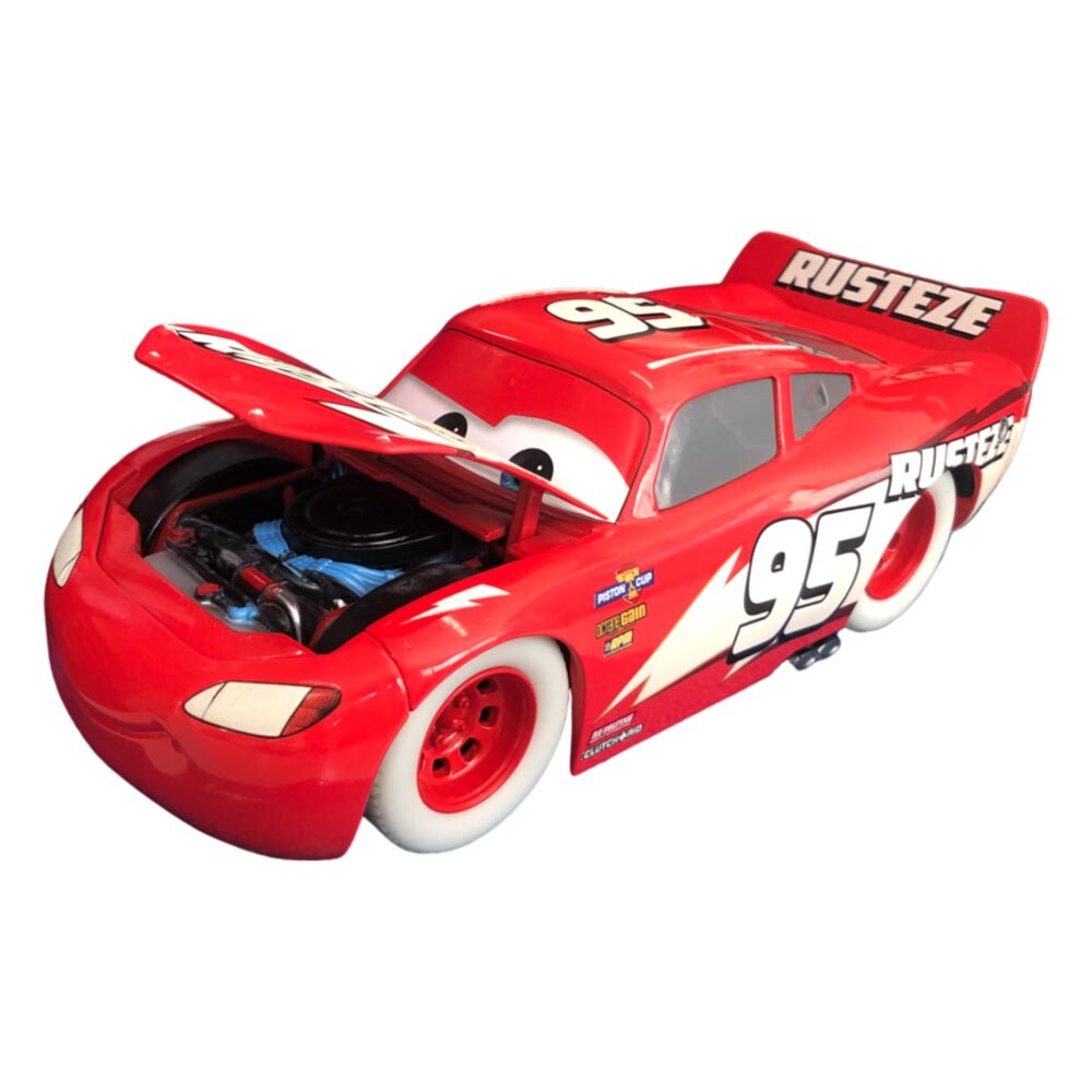 ミニカー jada toys Cars Lightning McQueen Officially Licensed Jada Toys Cars Lightning McQueen Glow 1