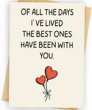 I Love You Card  Valentine Day Card Gifts  Happy Birthday or Anniversary Card