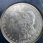 1886-S US Morgan Silver Dollar $1 Brilliant Uncirculated