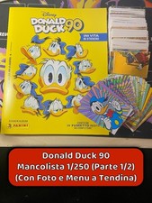 Donald Duck 90 Mancolista Figurine 1/250 Paperino Disney Parte 1/2