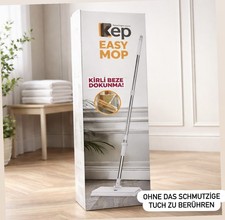 Kep Easy Mop Praktisch mit druck klemmsystem Bodenwischer +10 Tücher