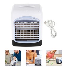 Portable Mini Air Conditioning Fan USB Desk Fan Cooling Fan for Home Office Use