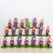 VTG Teletubbies 1998 Ragdoll Applause PVC Figures Toy Cake Top Party - Lot of 20