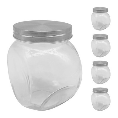 Bonbonglas Süßigkeitenglas Candy Bar Gläser Vorratsglas Plätzchenglas 5er Set
