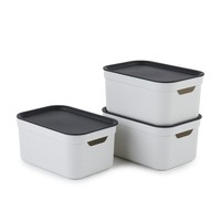 Jive 3Er-Set Aufbewahrungsbox 5L Mit Deckel Recycelter Kunststoff
