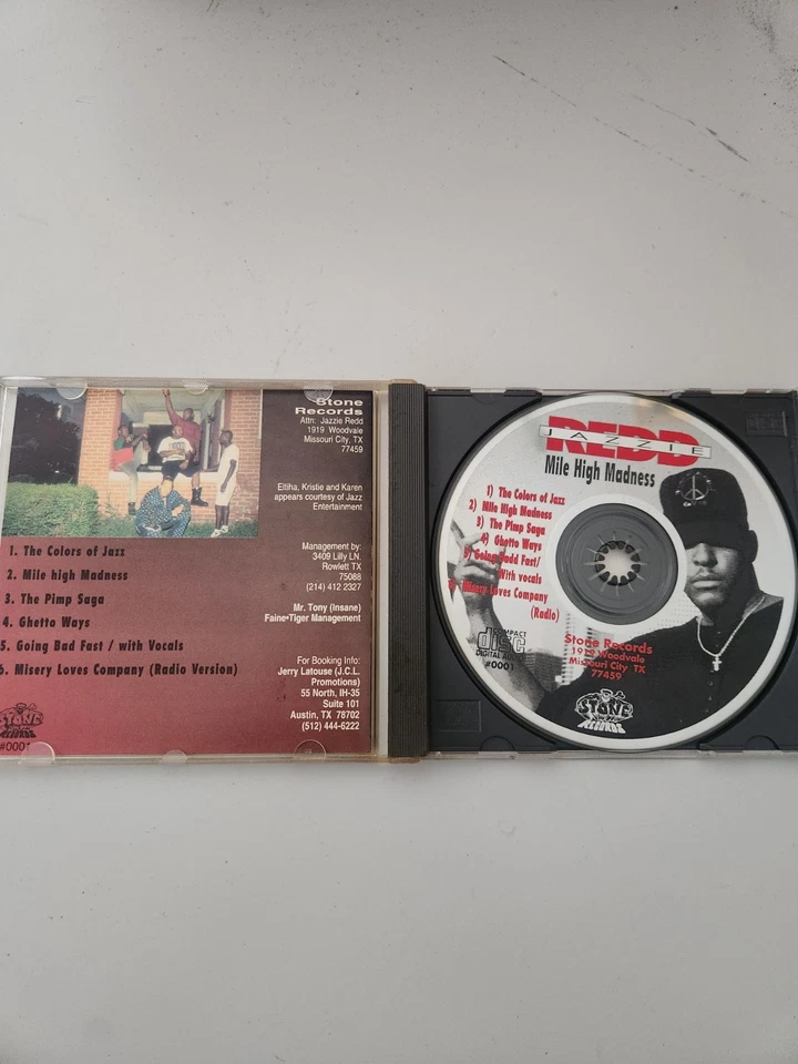 Mile High Madness by Jazzie Redd (CD, 1993, Stone Records (Classical)) - Image 3 of 4
