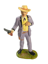 Friedel Karl May Figur 11 cm Mario Adorf Kunststoff alt s. selten in dem Zust.