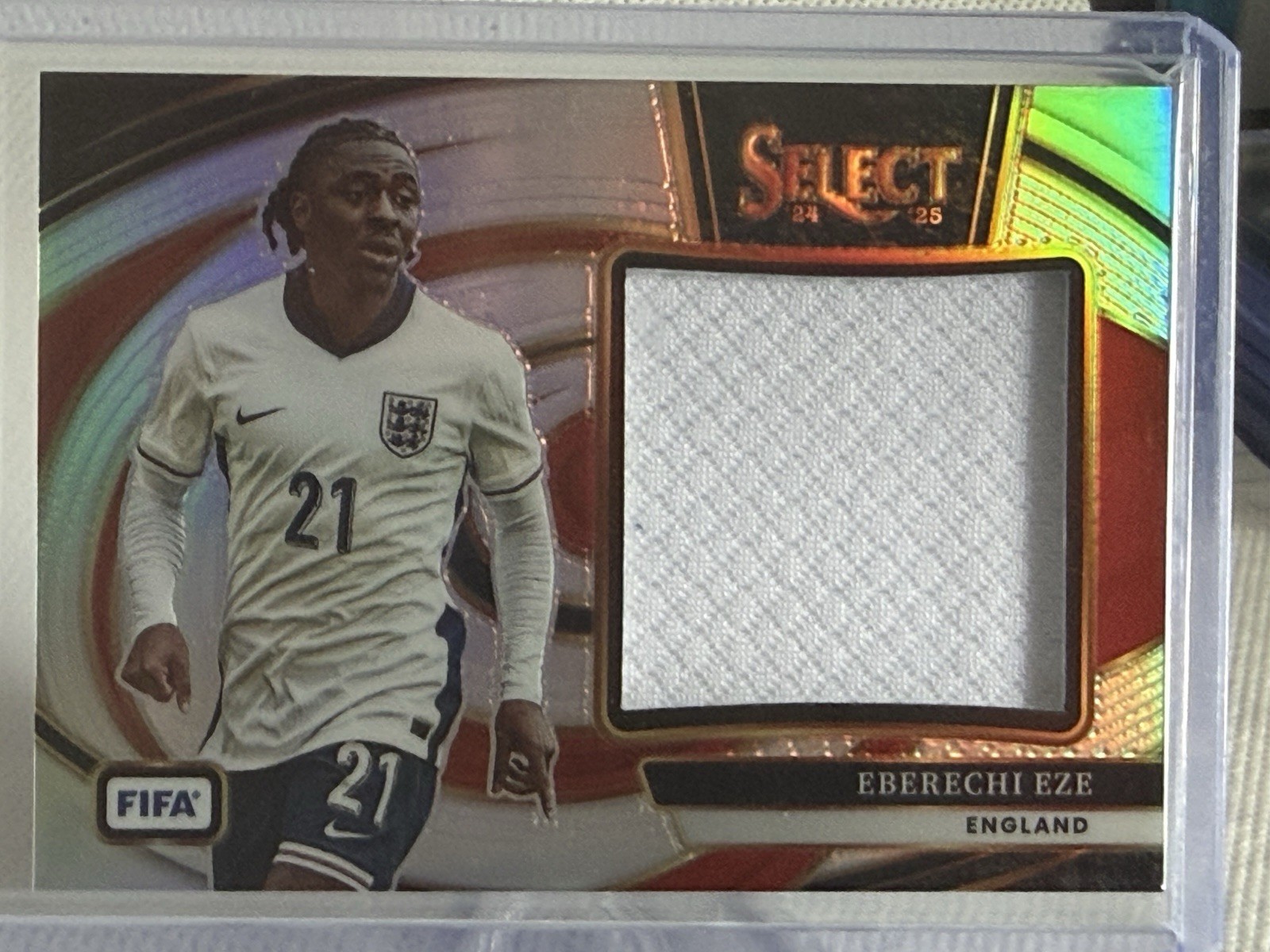 2024-25 Panini Select Fifa - Jumbo Swatches Eberechi Eze #JS-EZE England