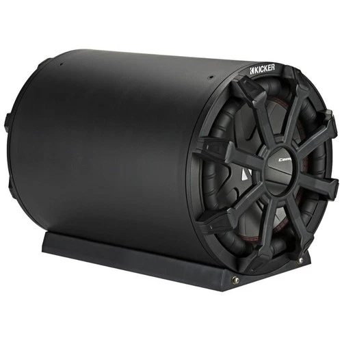 Kicker CWTB82, TB 8" Subwoofer and Passive Radiator in Weather-Proof Enclosure,