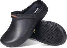 Chef Shoes Slip Resistant, Clog Non Slip Kitchen Work Shoes for Men, Nursing Gar