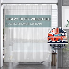 Forro de Cortina de Ducha Extra Largo 72x72 Pulgadas Impermeable PEVA para Bano