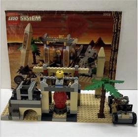 LEGO System 5958 - Adventurers: Mummy's Tomb, 100% Complete Retired