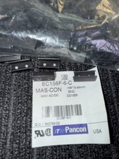 EC156F-6-C MAS-CON .156/3.96mm END 300V AC/DC...