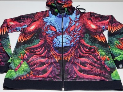 CS GO Counter Strike Hyperbeast Hoodie Mens  XL All Over Print Gamer FPS RARE