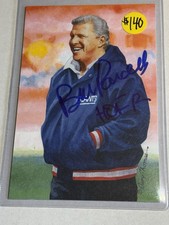 Bill Parcells Goal Line Autograph Blue Ink JSA CG22488
