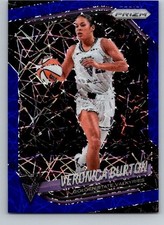 2025 WNBA Prizm  Blue Velocity Veronica Burton