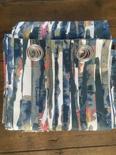 Pair IKEA Graslilja Ring Eyelet Curtains 145cm X 300cm Discontinued