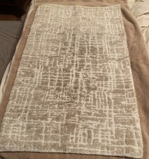 Abyss Habidecor Boucle 771 Bath Rug, Egyptian Cotton, 23x39", Tan Taupe