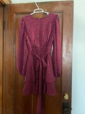 Forever 21 Women's Floral Print Dress- SZ L