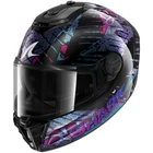 Shark Spartan RS Reptaia Black Blue