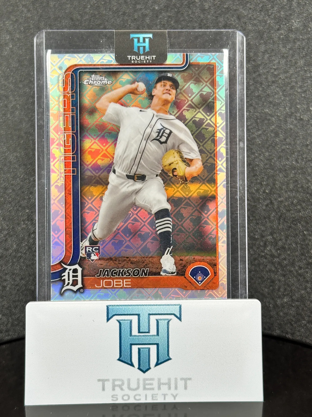 2025 Topps Chrome Jackson Jobe #249 Logofractor RC