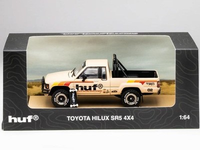 HUF x GCD Toyota Hilux SR5 4X4 Diecast 1/64 Scale Skateboard Edition