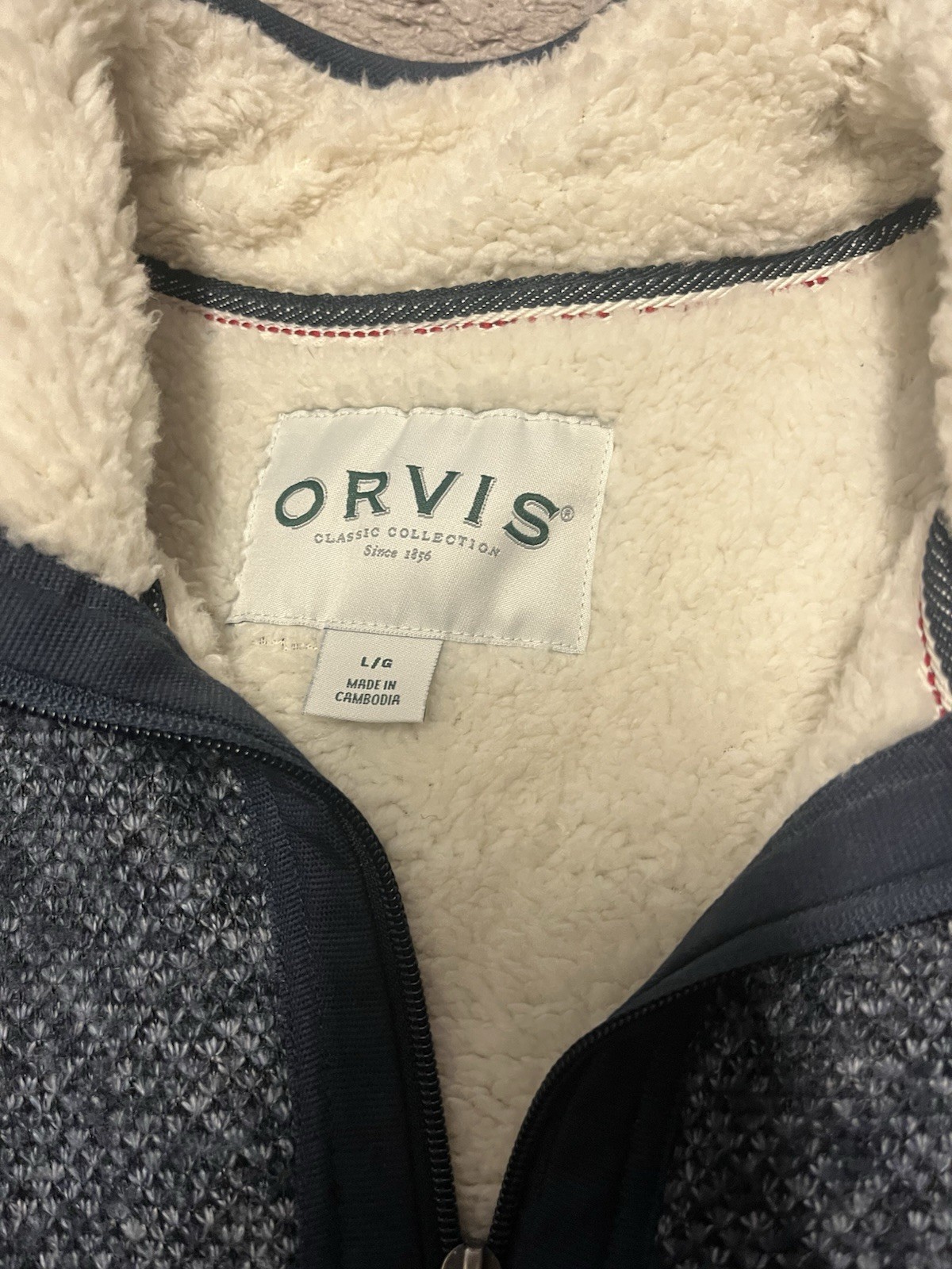 Orvis Classic Collection Pullover Jacket Men’s Si… - image 4