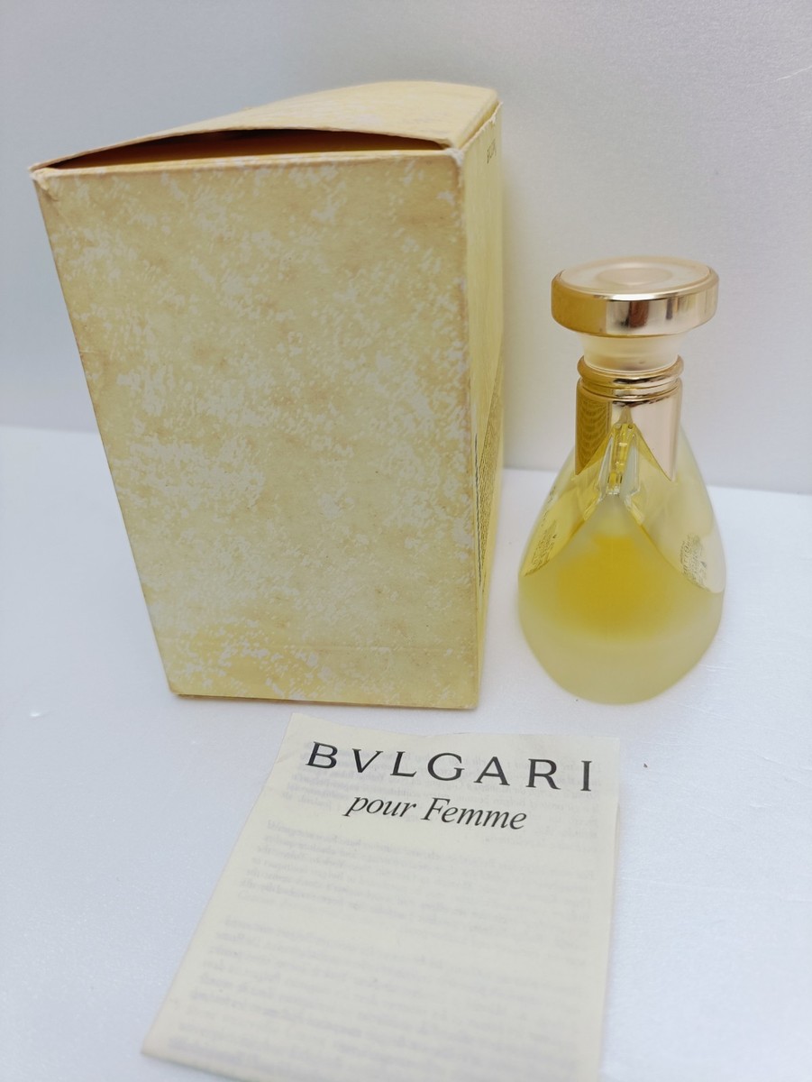 未使用BVLGARI pour Femme Eau de Parfum 50ml BVLGARI Pour Femme Eau de Toilette Perfume Spray Womens 1.7oz 50ml