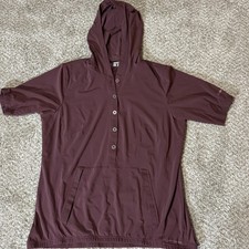 Columbia Pullover Hoodie Mens Large Omni-Shade Hooded Outdoors Fishing Pocket