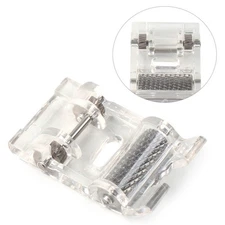 Roller Sewing Machine Presser Foot For Brother Baby lock Kenmore Singer Snap on