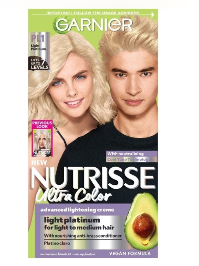 Hair Lightener Light Platinum No Ammonia Vegan