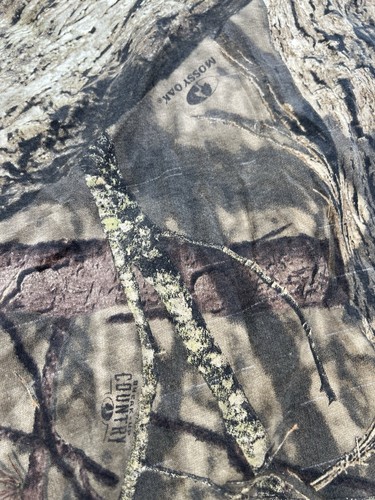 Mossy Oak Hoodie Sweater Mens 2 XL Break Up Country Real Tree Camo Brown - Picture 2 of 4