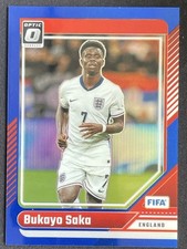 Bukayo Saka 2024-25 Panini Donruss FIFA Optic Blue Prizm /149 #54